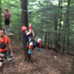 High Ropes: High ropes course elements challenge campers to step out of their comfort zones, and promote teamwork, confidence building, and a sense of accomplishment. It's also pretty fun to fly through the sky on a zip line!