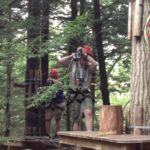 Low Ropes: Find solutions as a team to fun and challenging low ropes course elements. Low ropes promote team building, communication skills, and critical thinking.