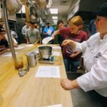 Cooking Class & Menu Planning: The Lawrence University campus dining hall chef leads a cooking class to go over some basic kitchen skills. Later that afternoon, the group has an engaging conversation about nutrition and healthy eating habits. We then split into small groups to plan out meals for the week and go on a grocery run to get their meal's essentials!