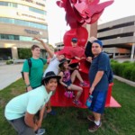 Sheboygan Day Trip: In the afternoon, campers split up into small groups to independently explore downtown Sheboygan, a great location for shopping, grabbing a snack a local cafe, or checking out their historic art museum!